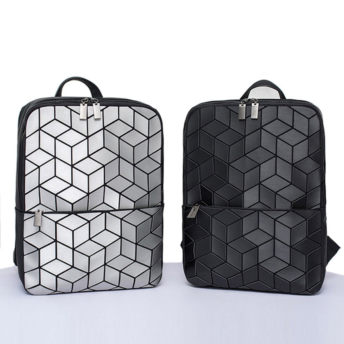 Geometric Diamond Backpack Computer