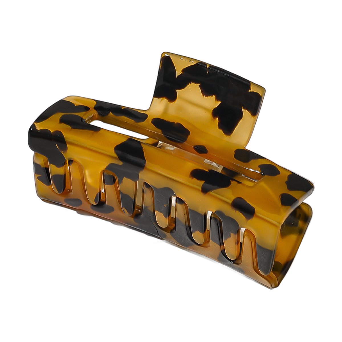 Geometric Gold-Tone Hair Clips