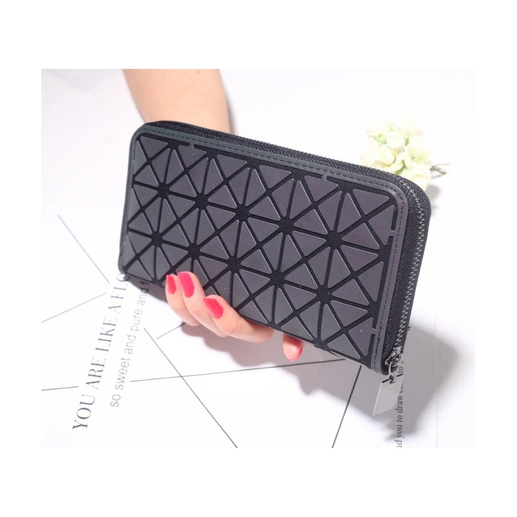 Geometry Three Folds Wallets Long Wallet Purse