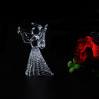 Glass Angel Christmas Ornament