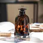 Glass Leopard Vase Light Luxury