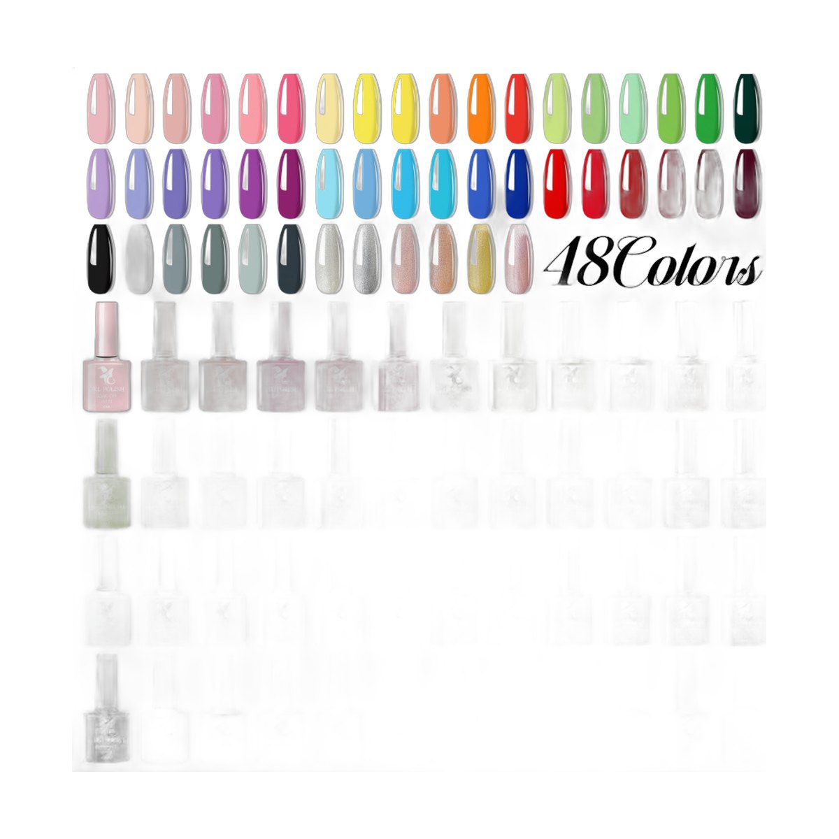 Glitter Gel Polish – 30 Shades