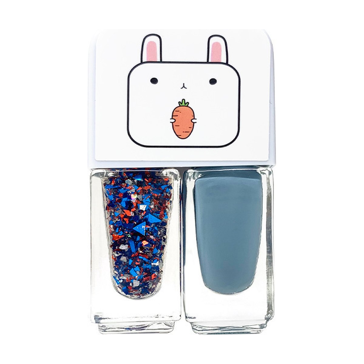 Glitter Peel-Off Nail Polish – 6 Shades