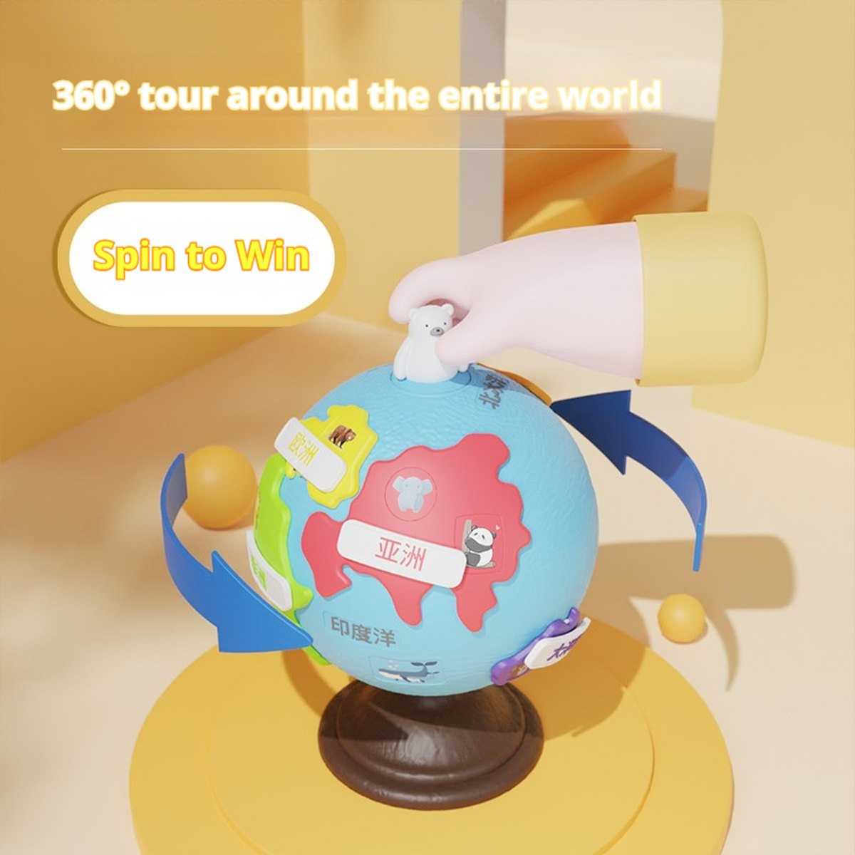 Globe Educational Montessori Toy