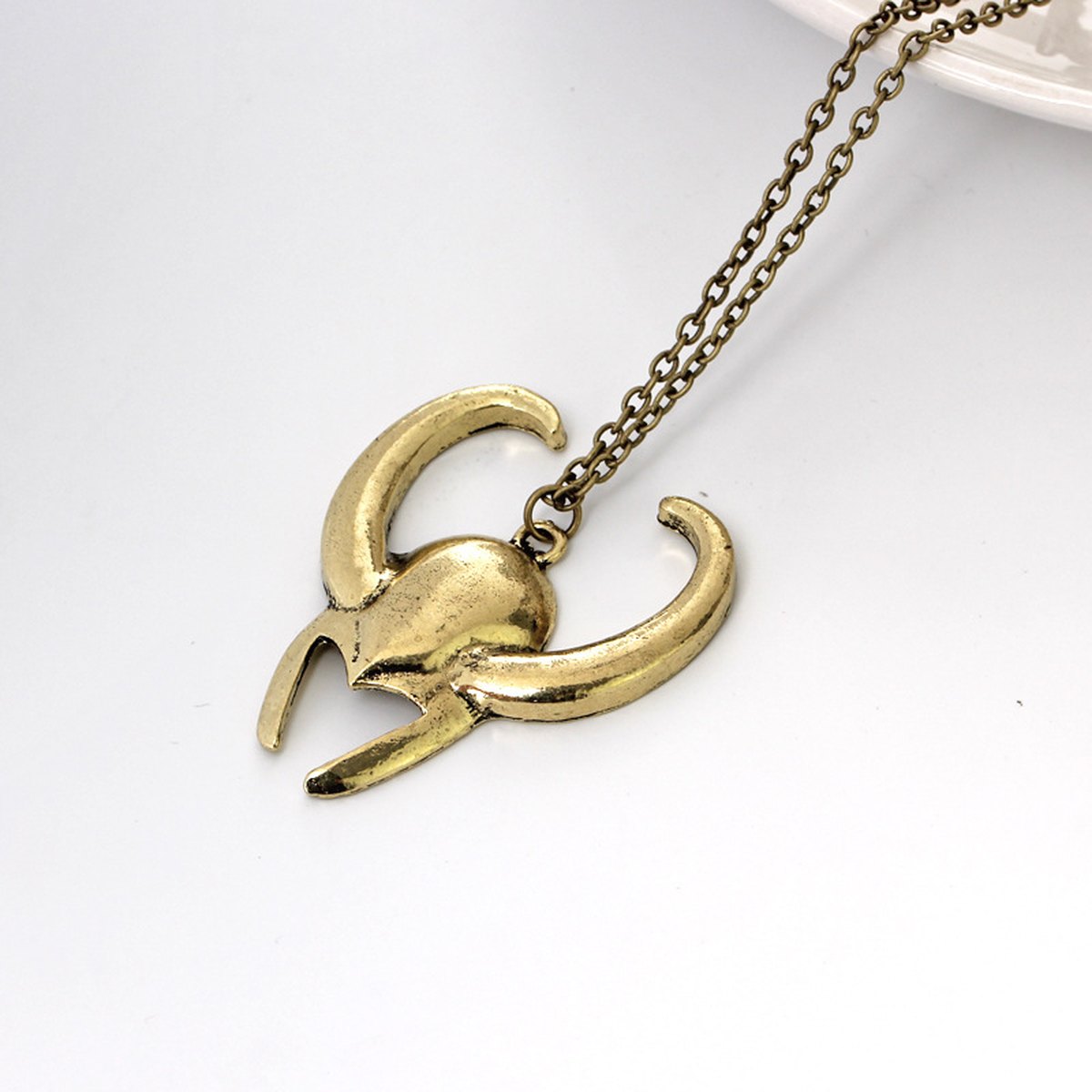 Gold-Tone Pendant Necklace