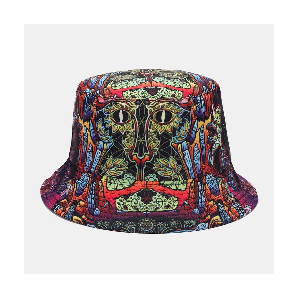 Graffiti Double-sided Bucket Hat Party Hip Hop