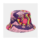 Graffiti Double-sided Bucket Hat Party Hip Hop