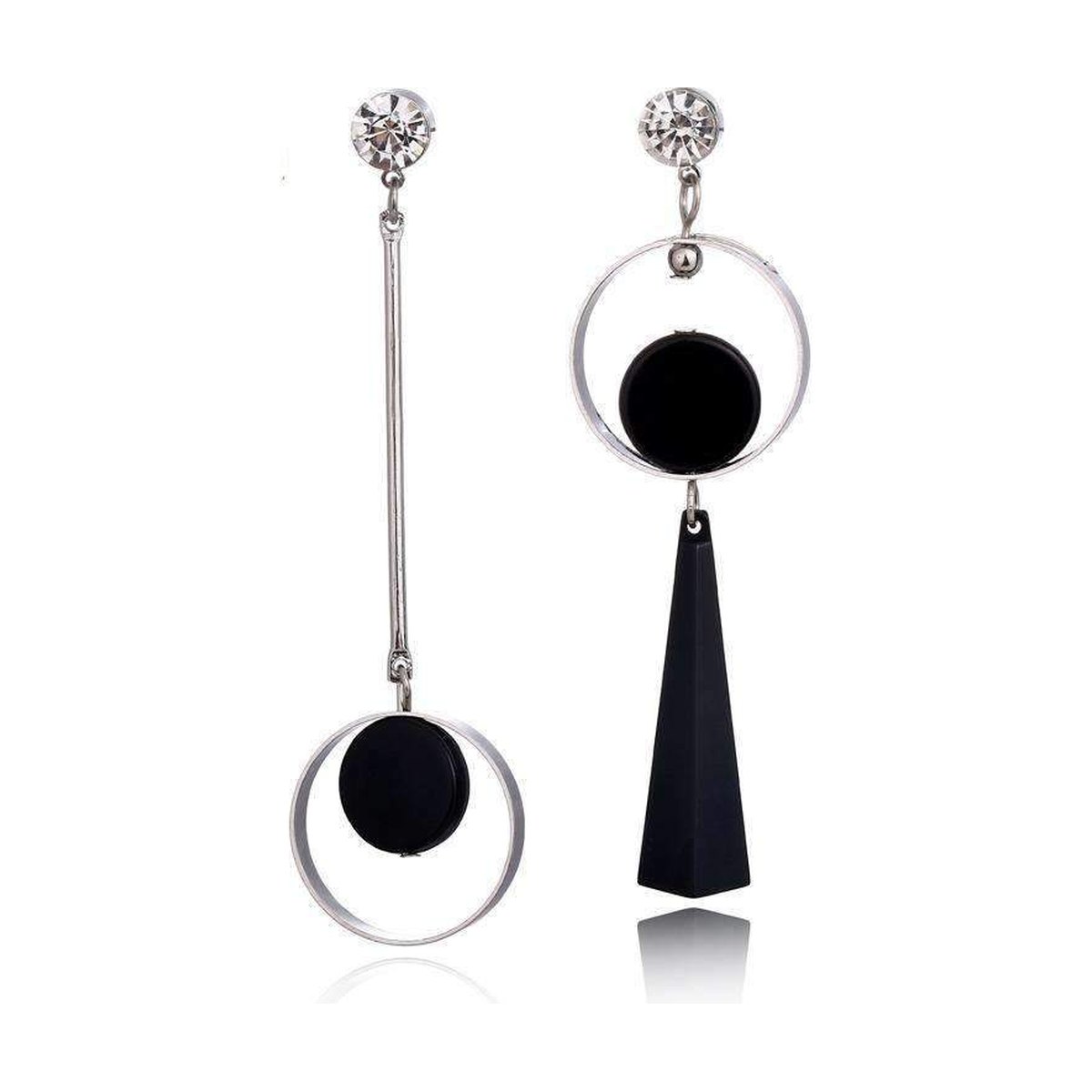 Grounded Drop Earrings