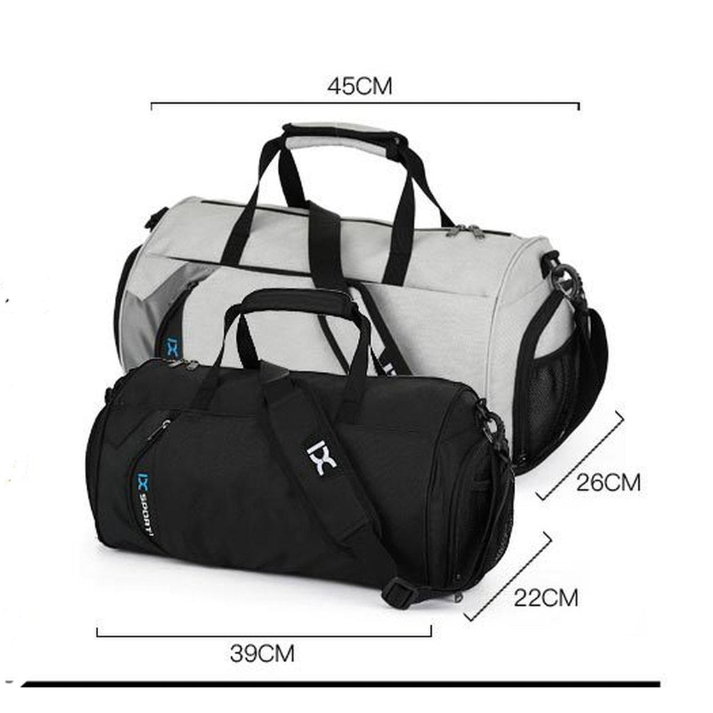 Gym Bag with Shoe Compartment