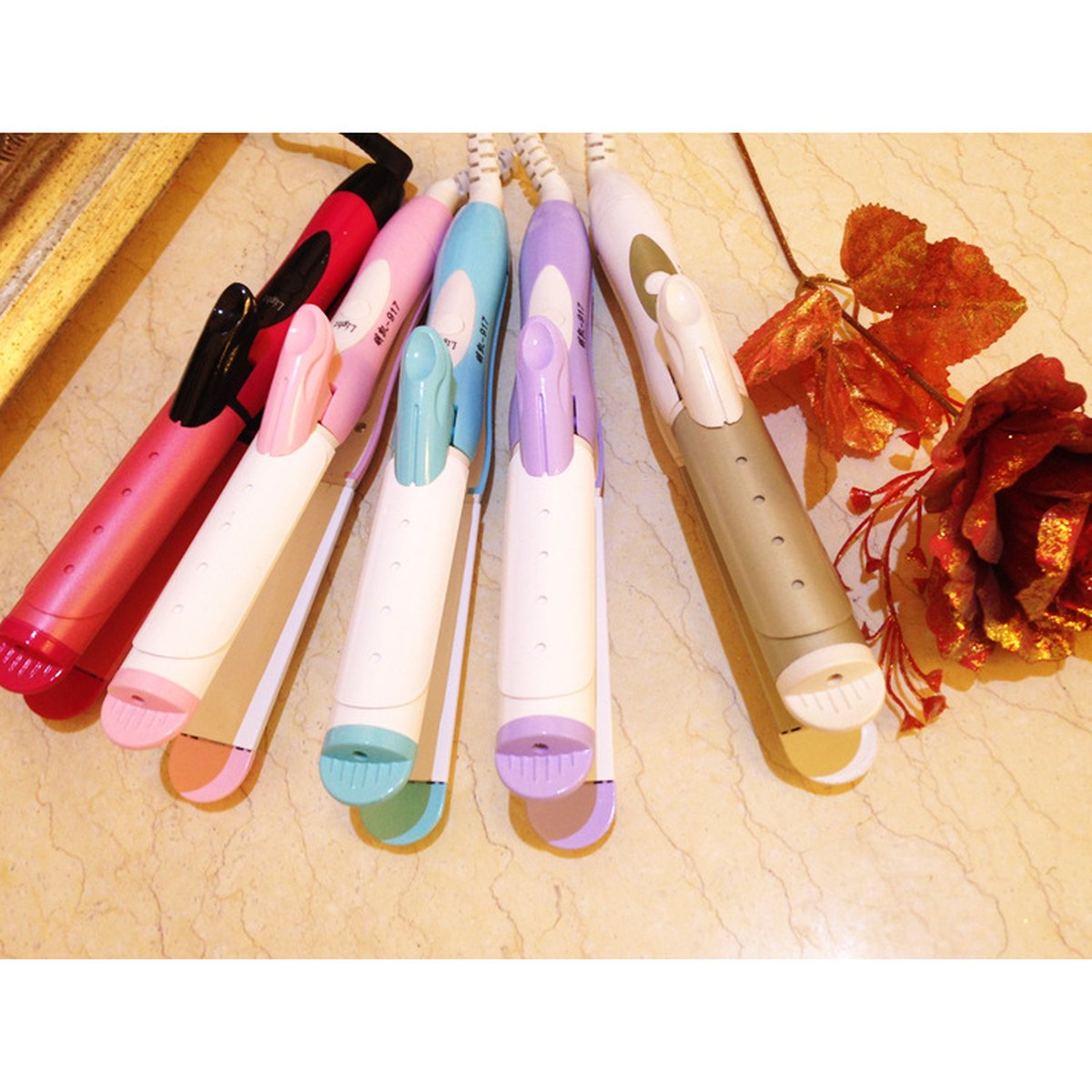 Hair Curler Ceramic Coated Curling Iron