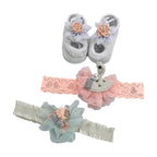 Hairband Socks Set Baby Bow