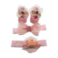 Hairband Socks Set Baby Bow