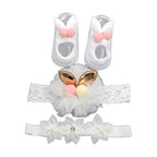 Hairband Socks Set Baby Bow