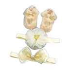Hairband Socks Set Baby Bow