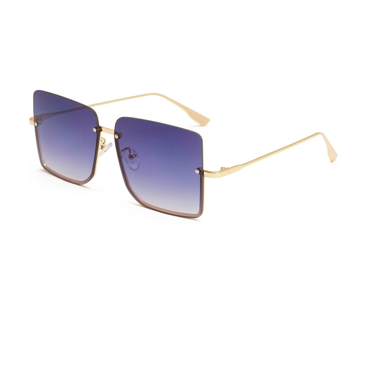 Half-frame Ocean Sunglasses