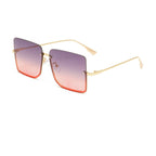 Half-frame Ocean Sunglasses
