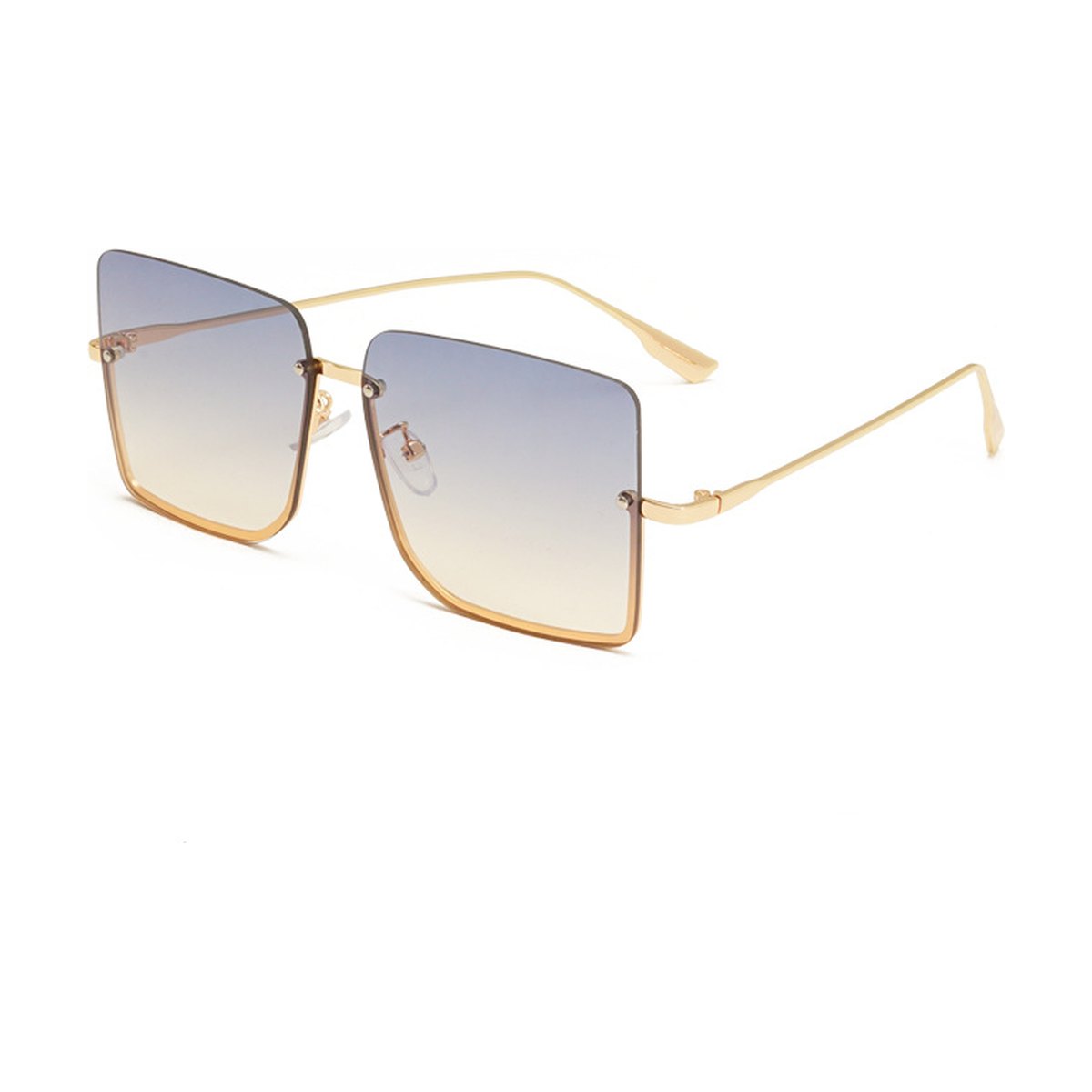 Half-frame Ocean Sunglasses