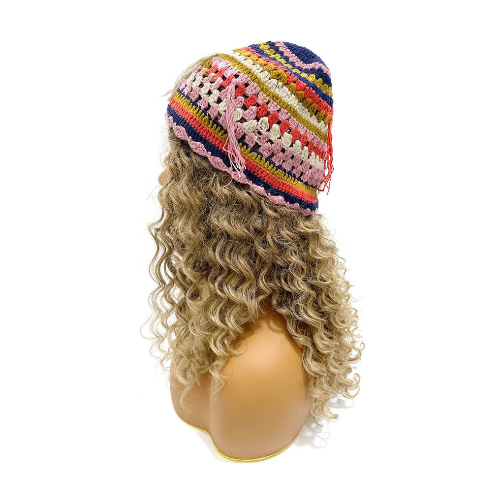 Hand Crocheted Beanie Pot Hat
