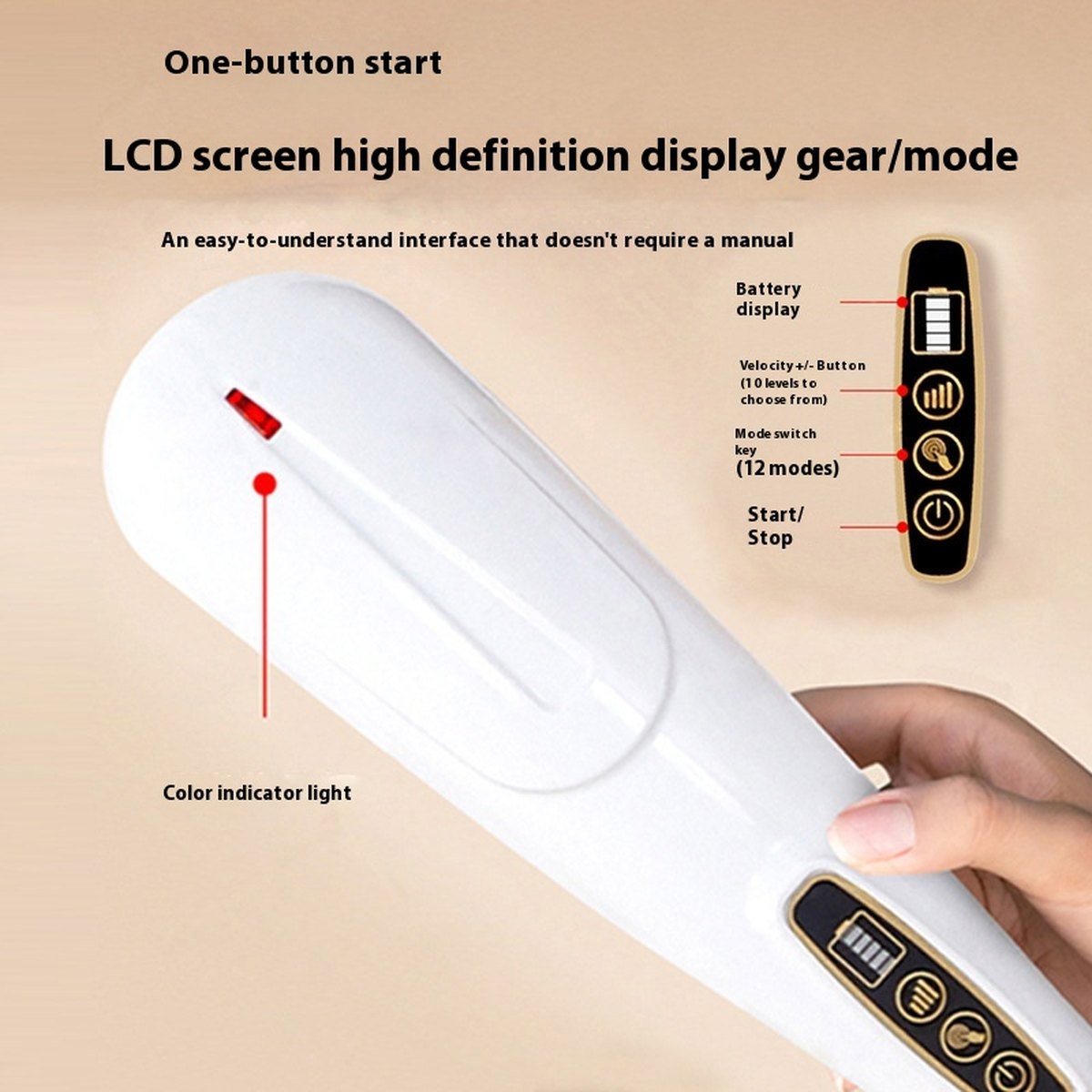 Handheld Back Pat Stick