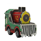 Handmade Children's Engineering Pull-back Car Toy