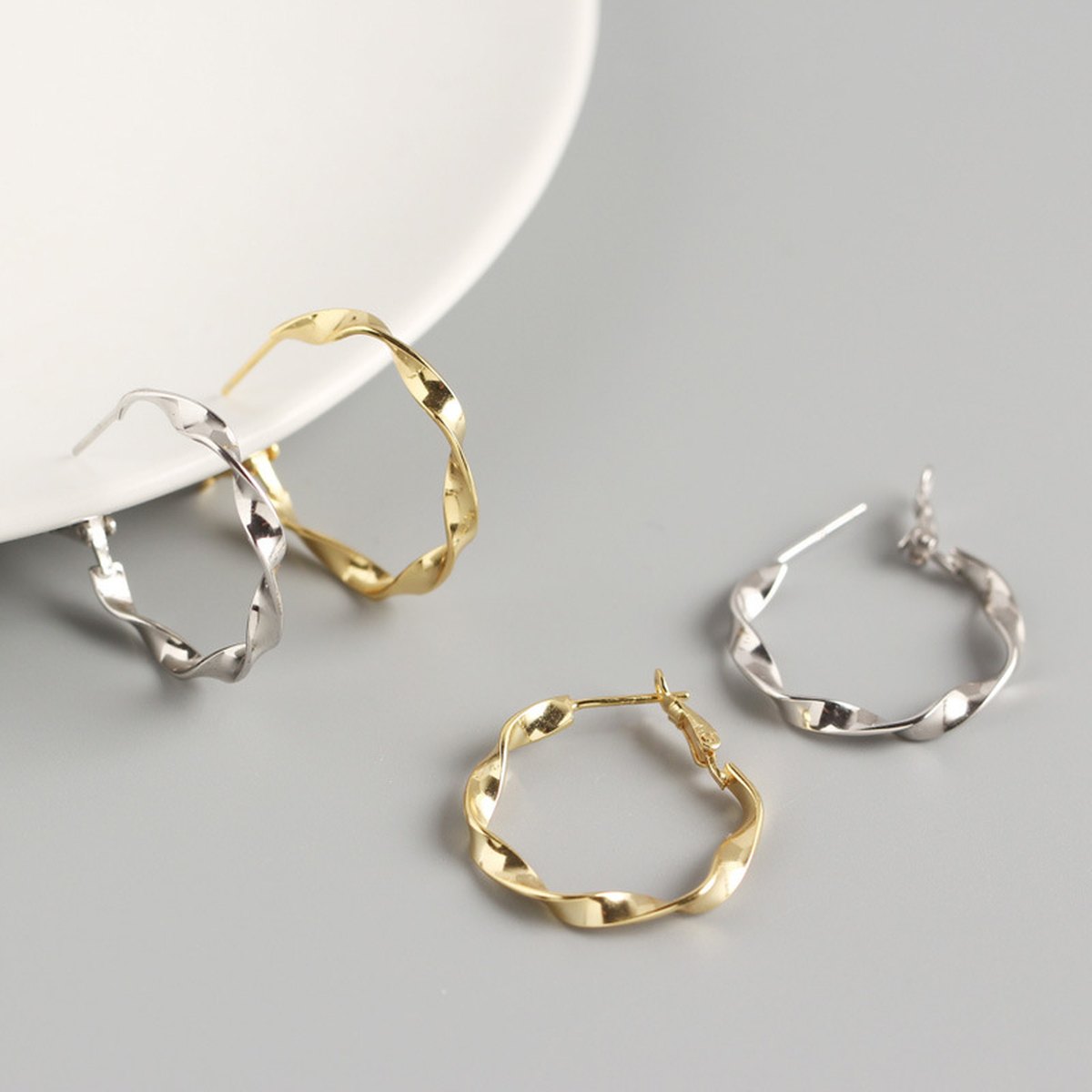 Handmade Ear Hoop Earrings