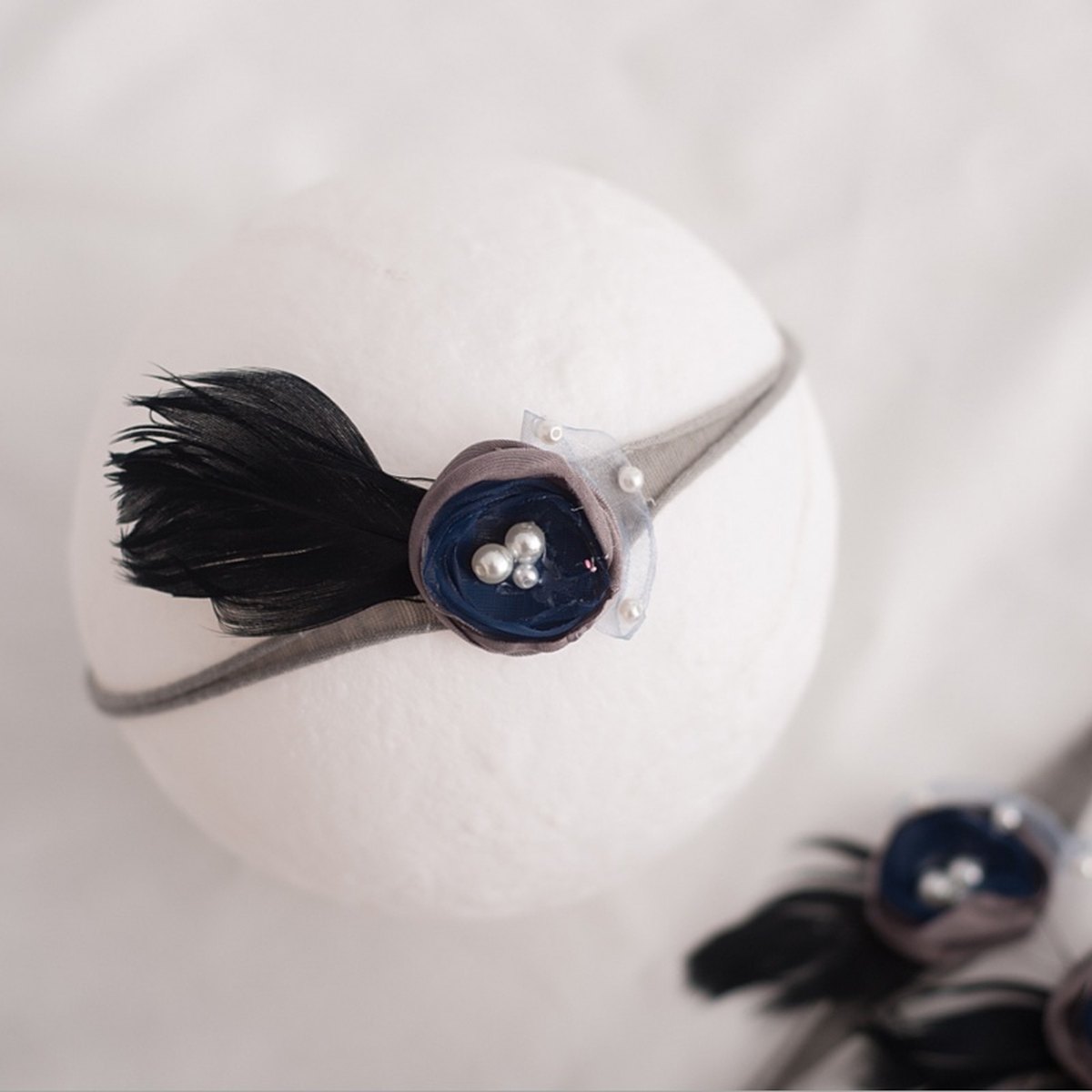 Handmade Jewelry Baby Hair Lead Flower Headdress