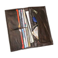 Handmade Old Pleated Long Wallet