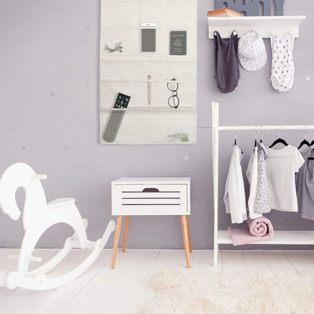 Hanging Closet Organiser, 40 Pockets