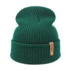 Hat Knitting Wool Beanie Sleeve Warm