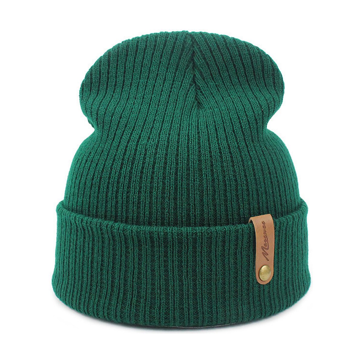 Hat Knitting Wool Beanie Sleeve Warm