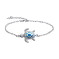 Hawaii Ocean Turtle Anklet Opal