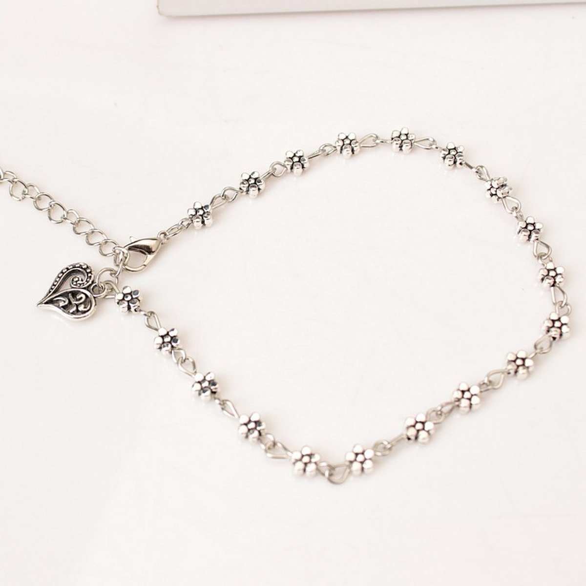 Heart Shaped Anklet