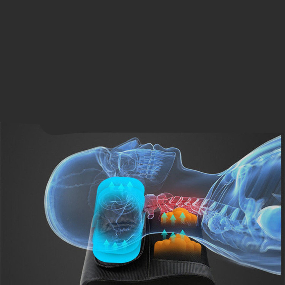 Heated Neck Massage Pillow