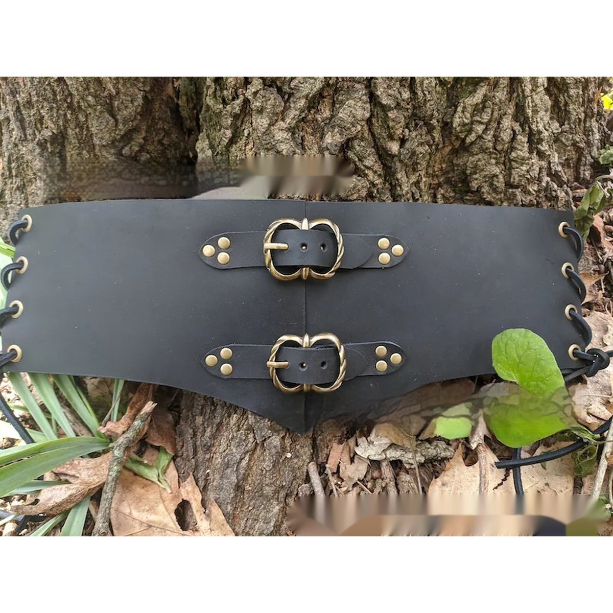 Heavy Armor Belt Leather