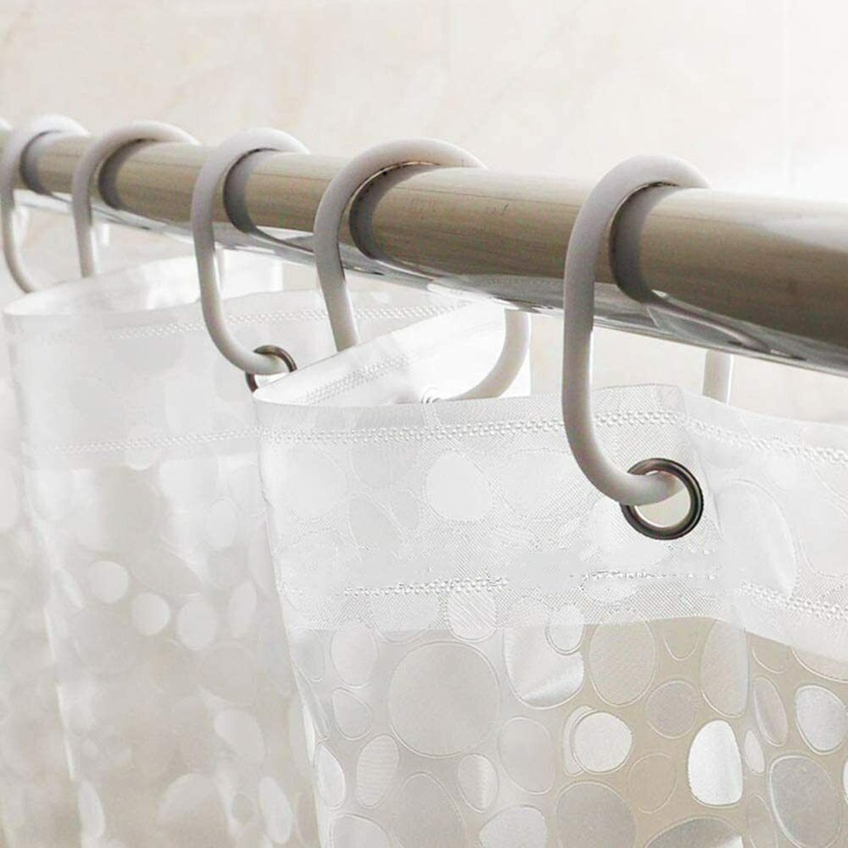 Heavy Duty Eva Shower Curtain Liner 180x180cm