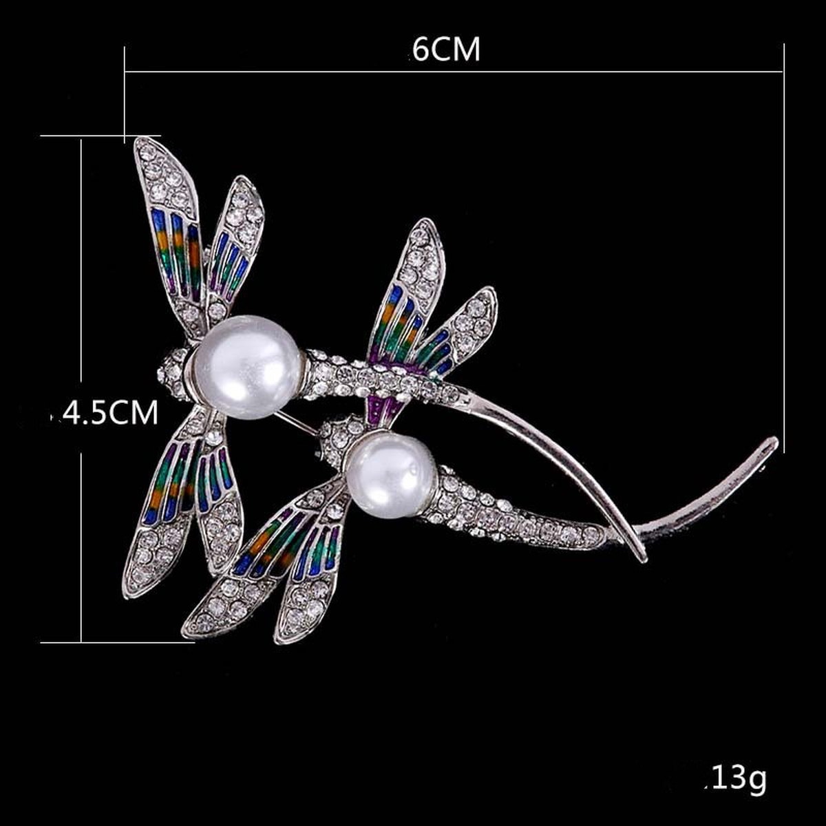 High-grade Alloy Brooch Diamond
