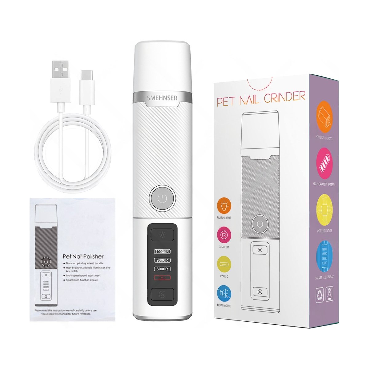 High-speed LED Dual-light Fully Automatic Pet Nail