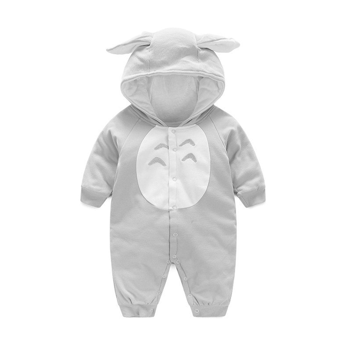 Hooded Bunny Baby Jumpsuit