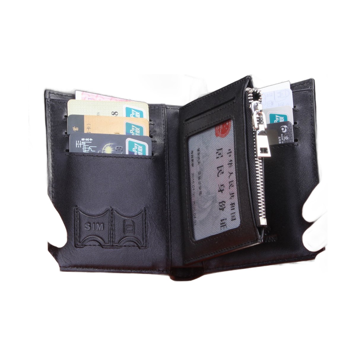 Horizontal Wallet Leather Vertical