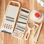 Household Multi-function Vegetable Chopper 11-piece Set Ginger