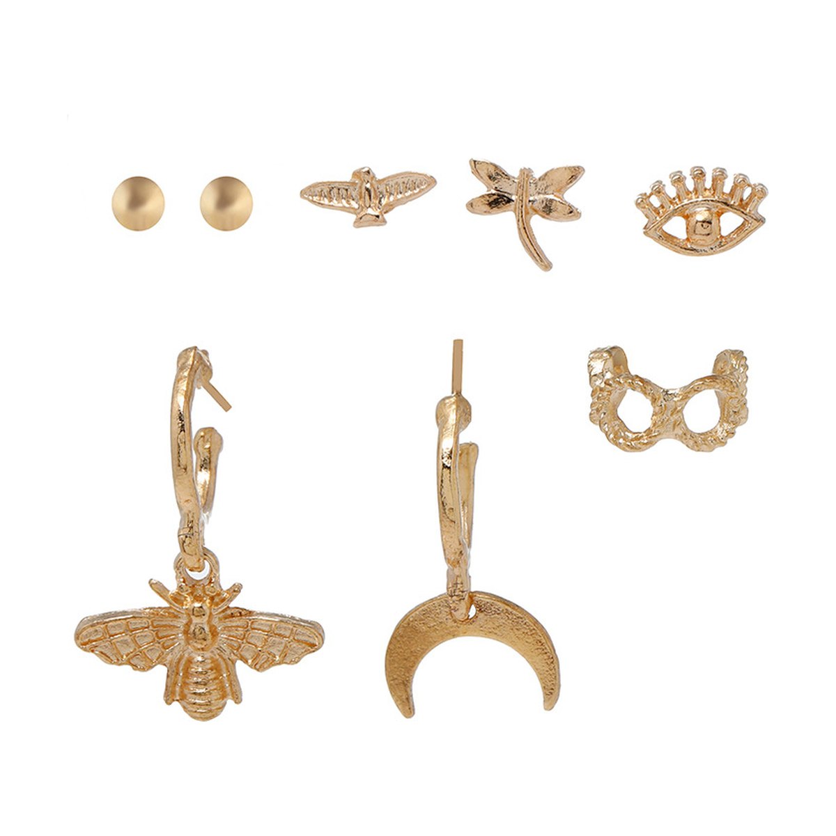 Insect Hoop Earrings Jewelry
