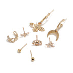 Insect Hoop Earrings Jewelry