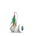 Interactive Cat Toy Interchangeable Heads Pet Feather