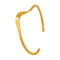 Iris Golden Bangle