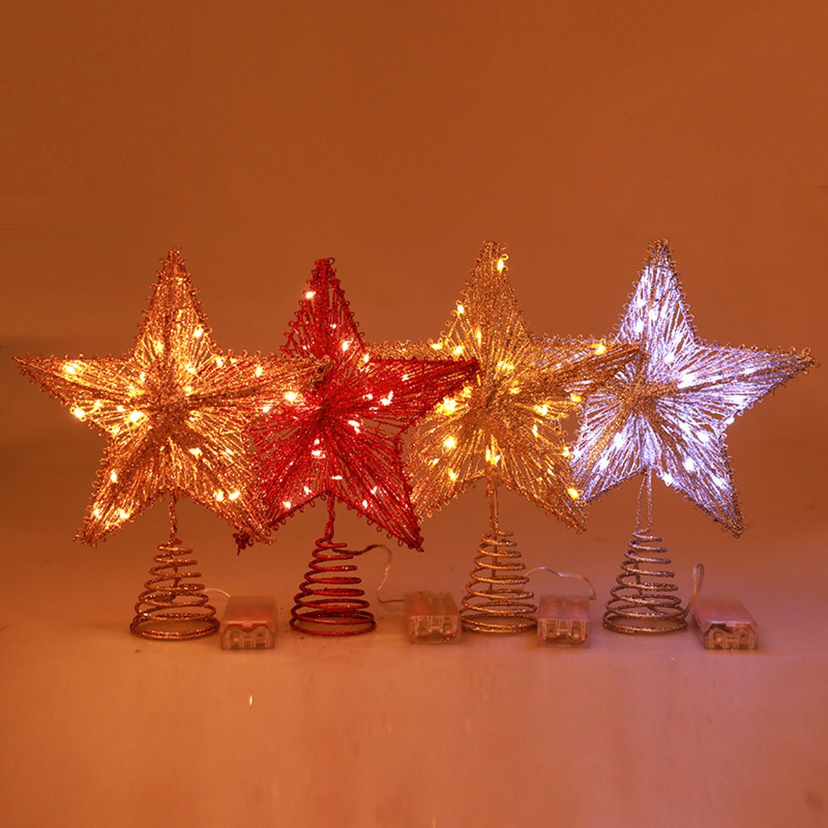 Iron Star Christmas Tree Topper