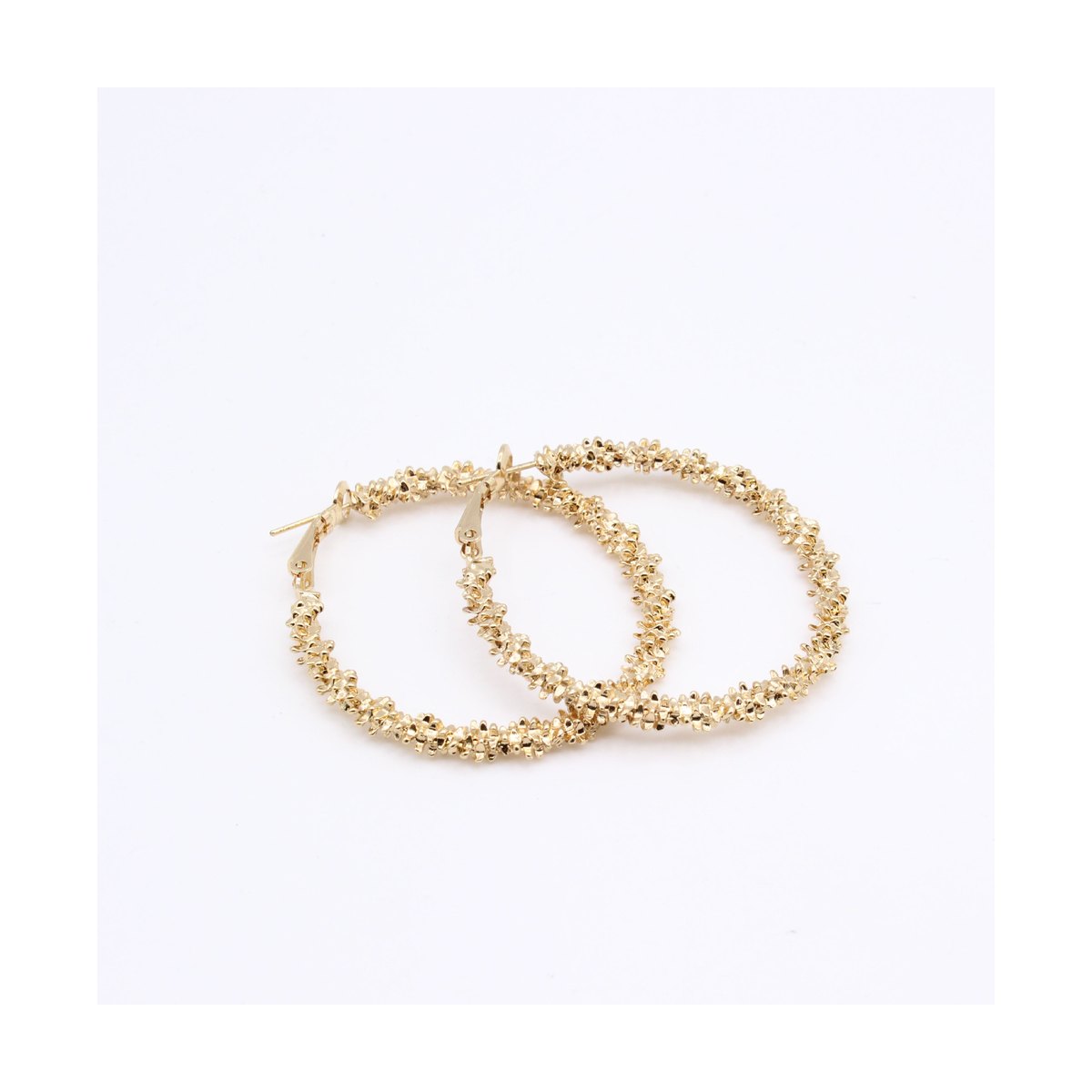 Irregular Geometric Hoop Earrings
