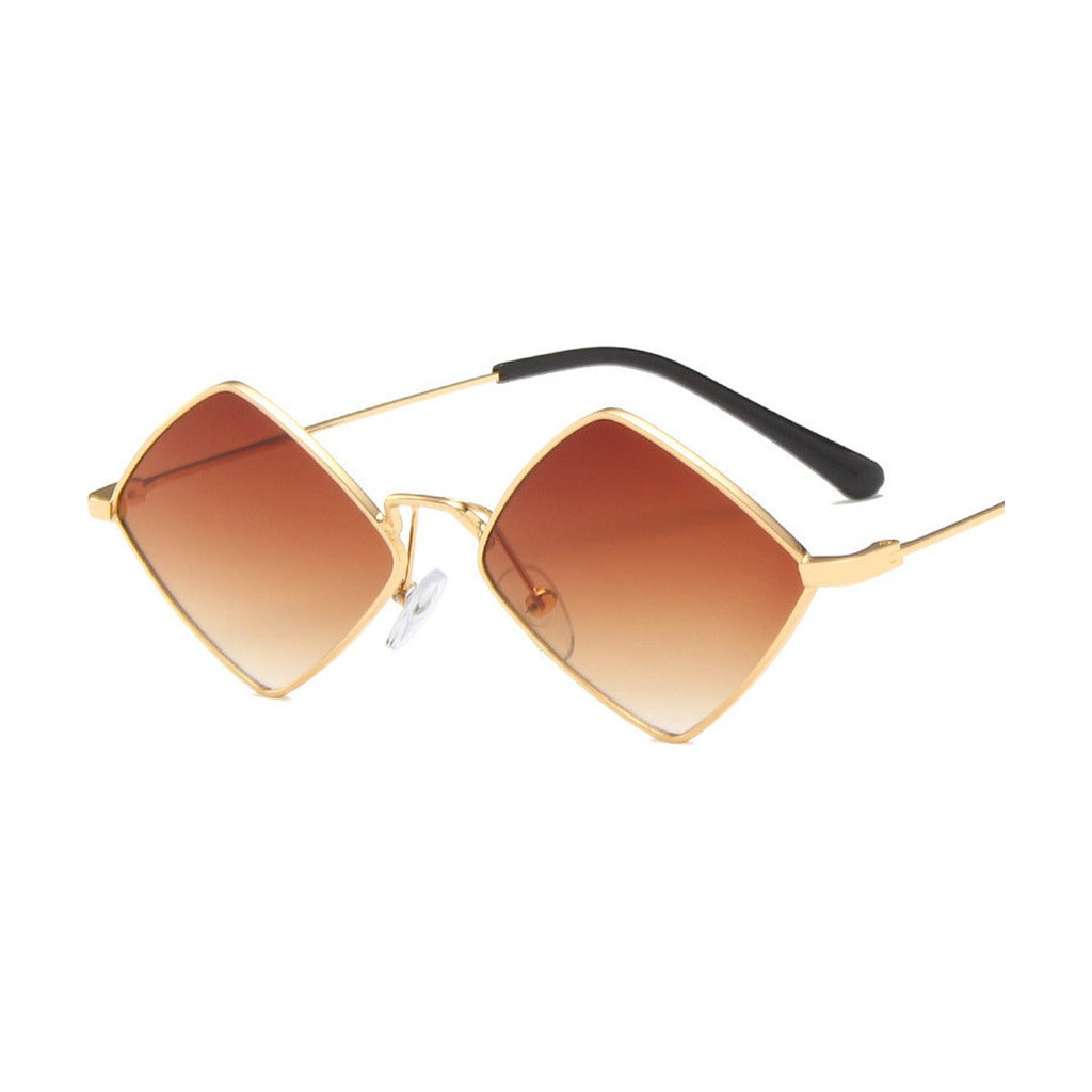 Irregular Metal Sunglasses