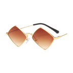 Irregular Metal Sunglasses