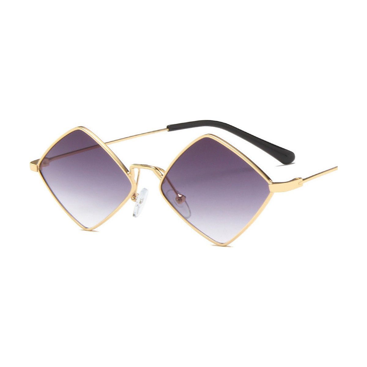 Irregular Metal Sunglasses