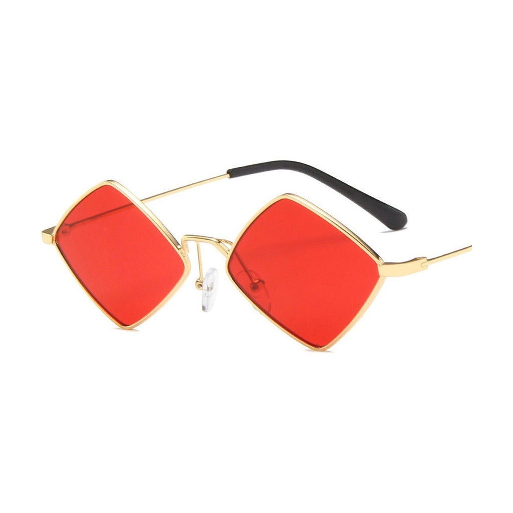 Irregular Metal Sunglasses